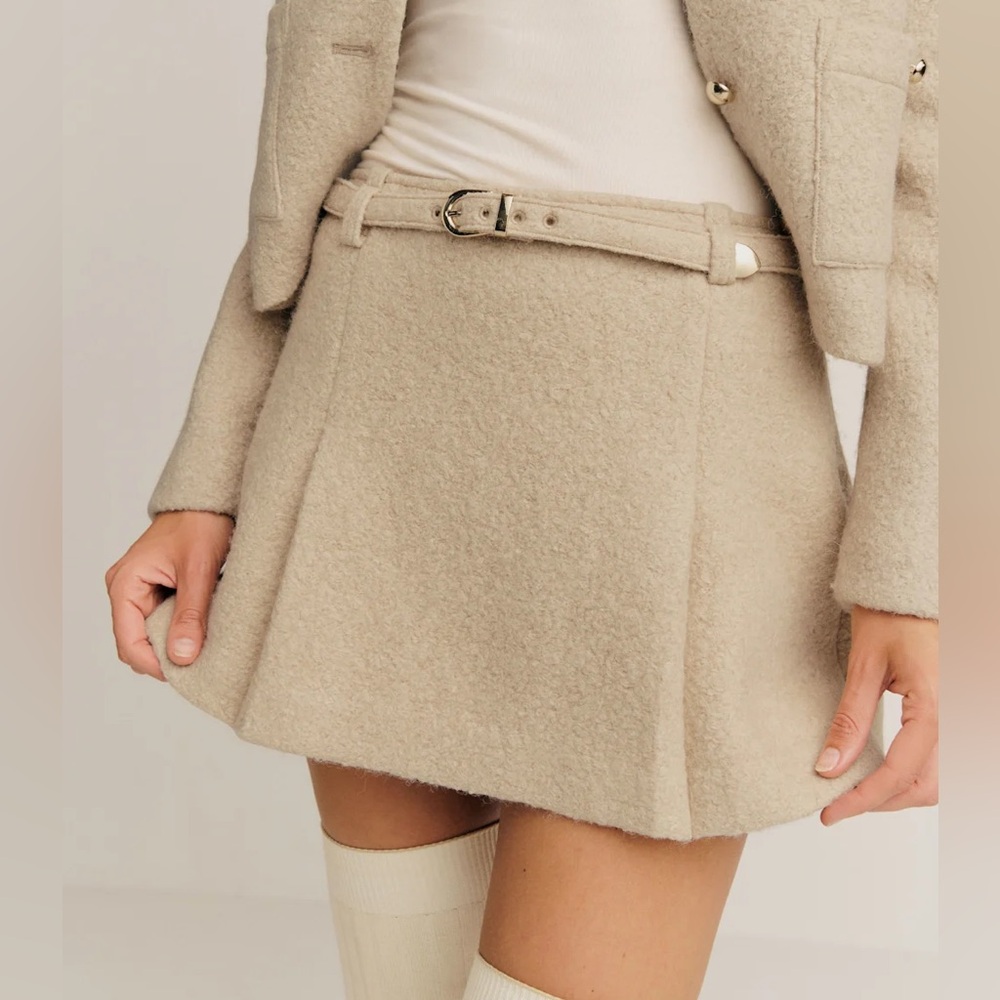 Reformation Rory Skirt Natural - Size 4